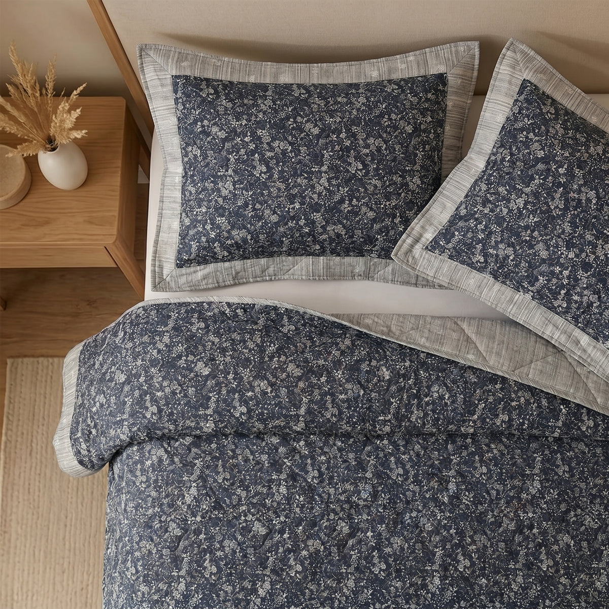 Dilara printed coverlet 3 pieces (summer duvit )