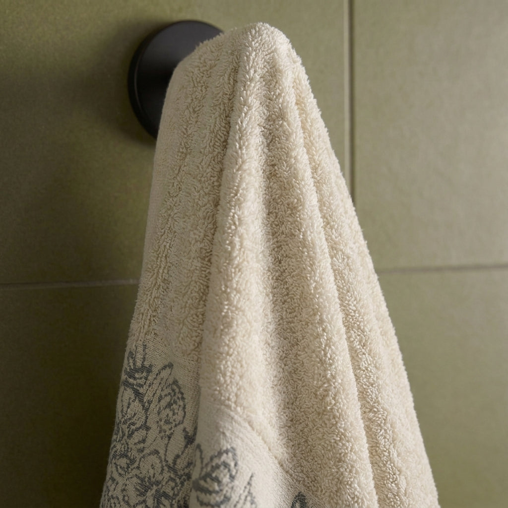 Rania 3 100% cotton face towel – cafe – 50×90 cm