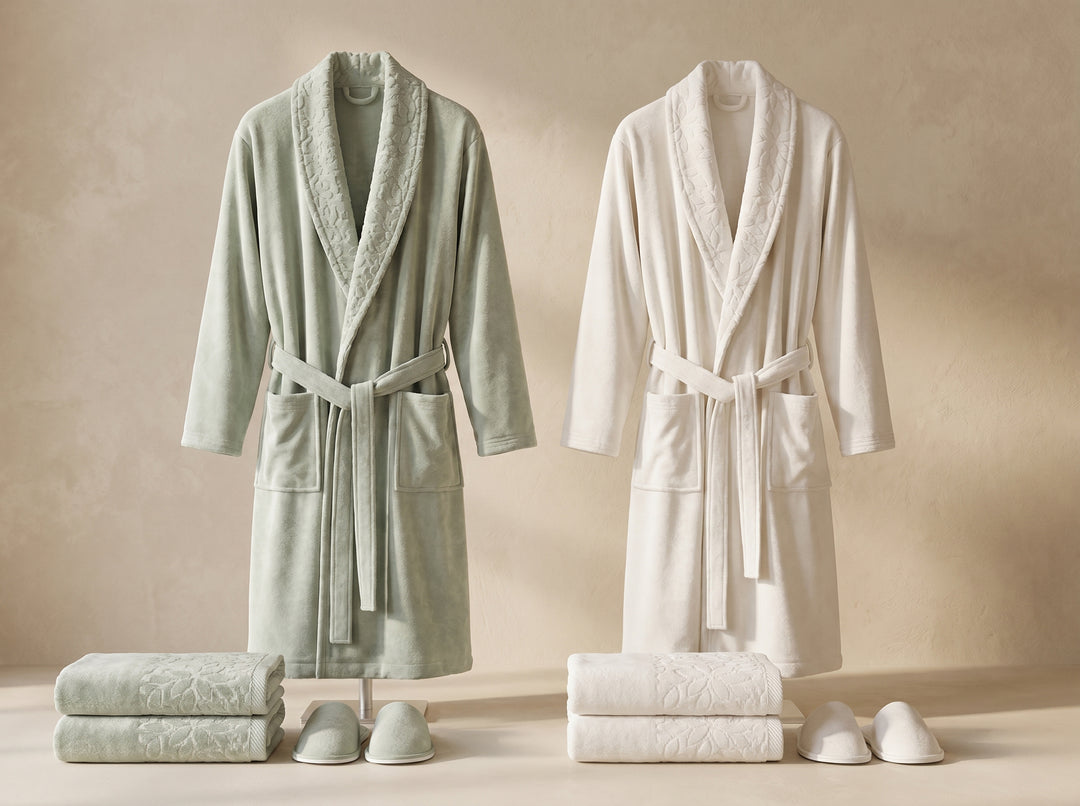 Nabilion double bathrobe set