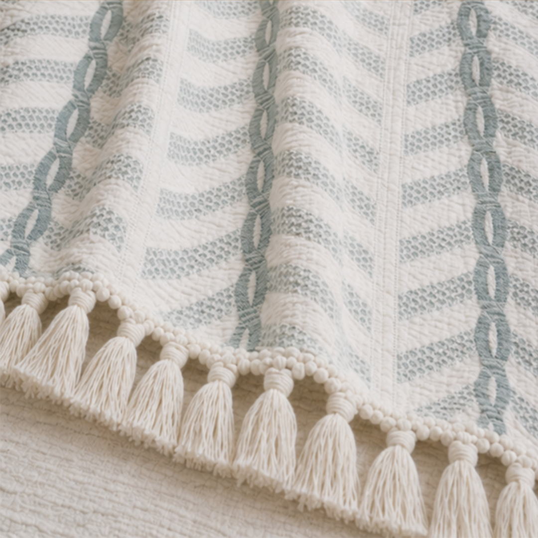 100% Cotton coverlet ( 1 piece )