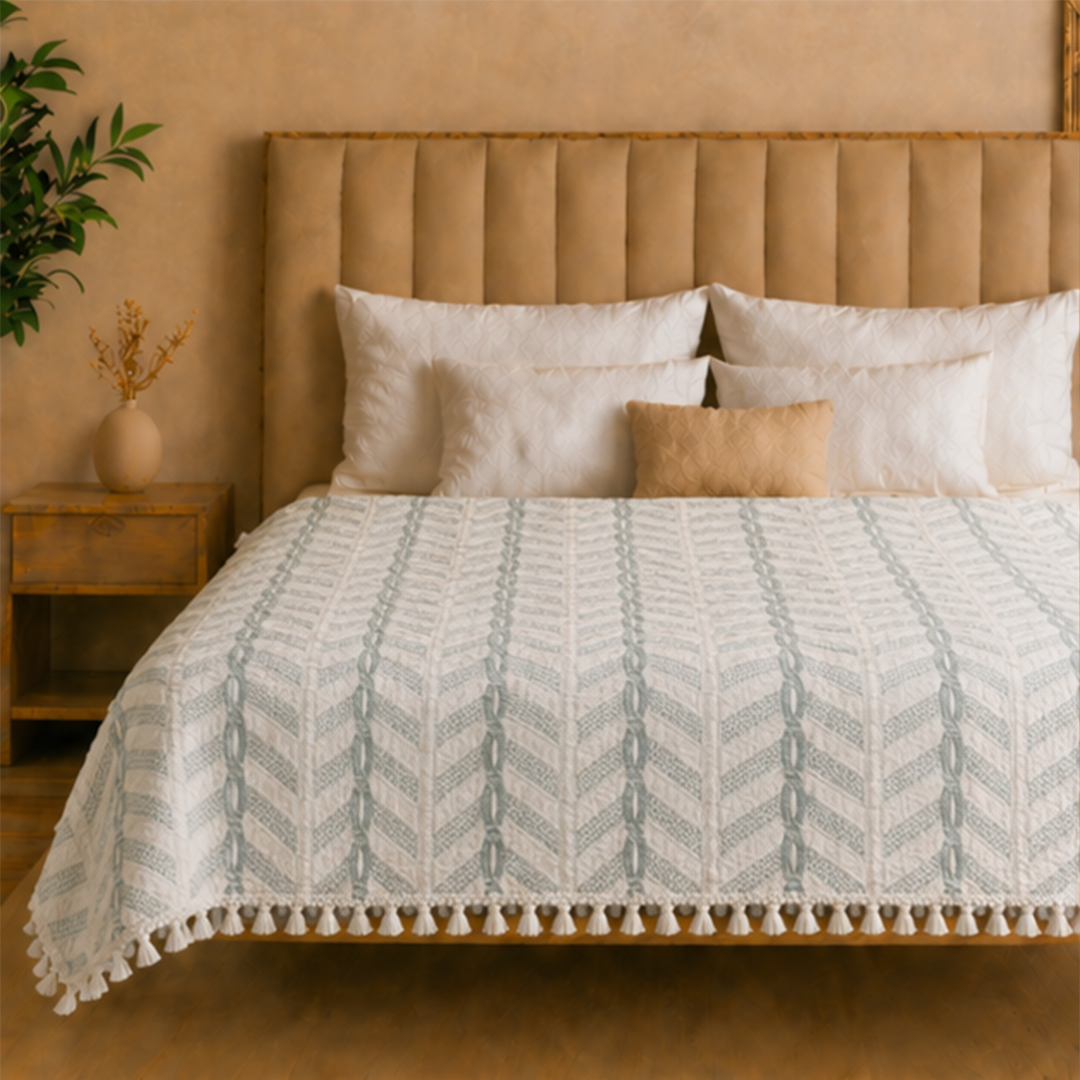 100% cotton coverlet ( 1 piece )