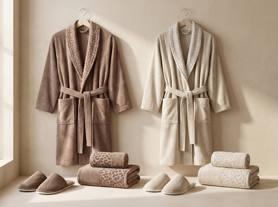 Nabilion double bathrobe set