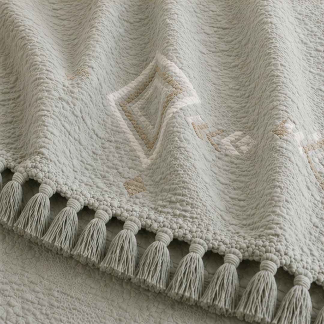 100% Cotton coverlet ( 1 piece )