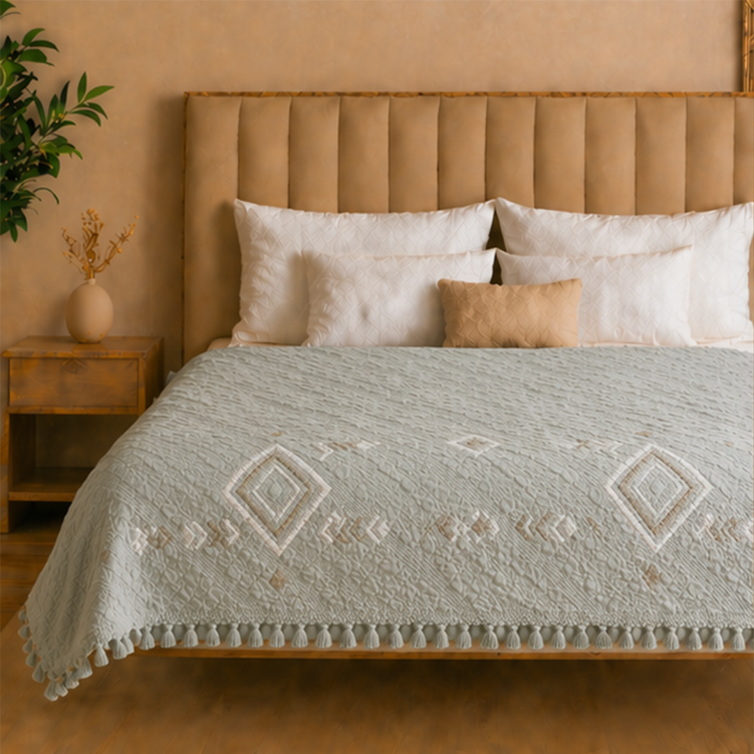 100% Cotton coverlet ( 1 piece )