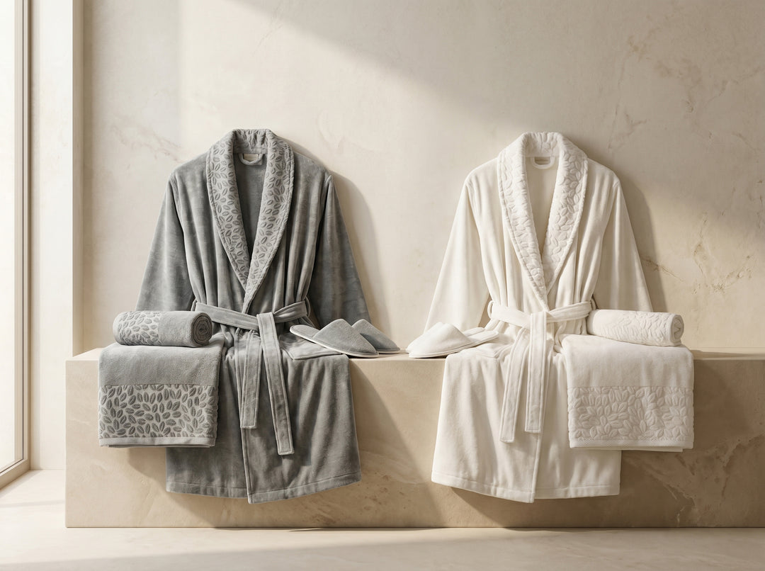 Nabilion double bathrobe set