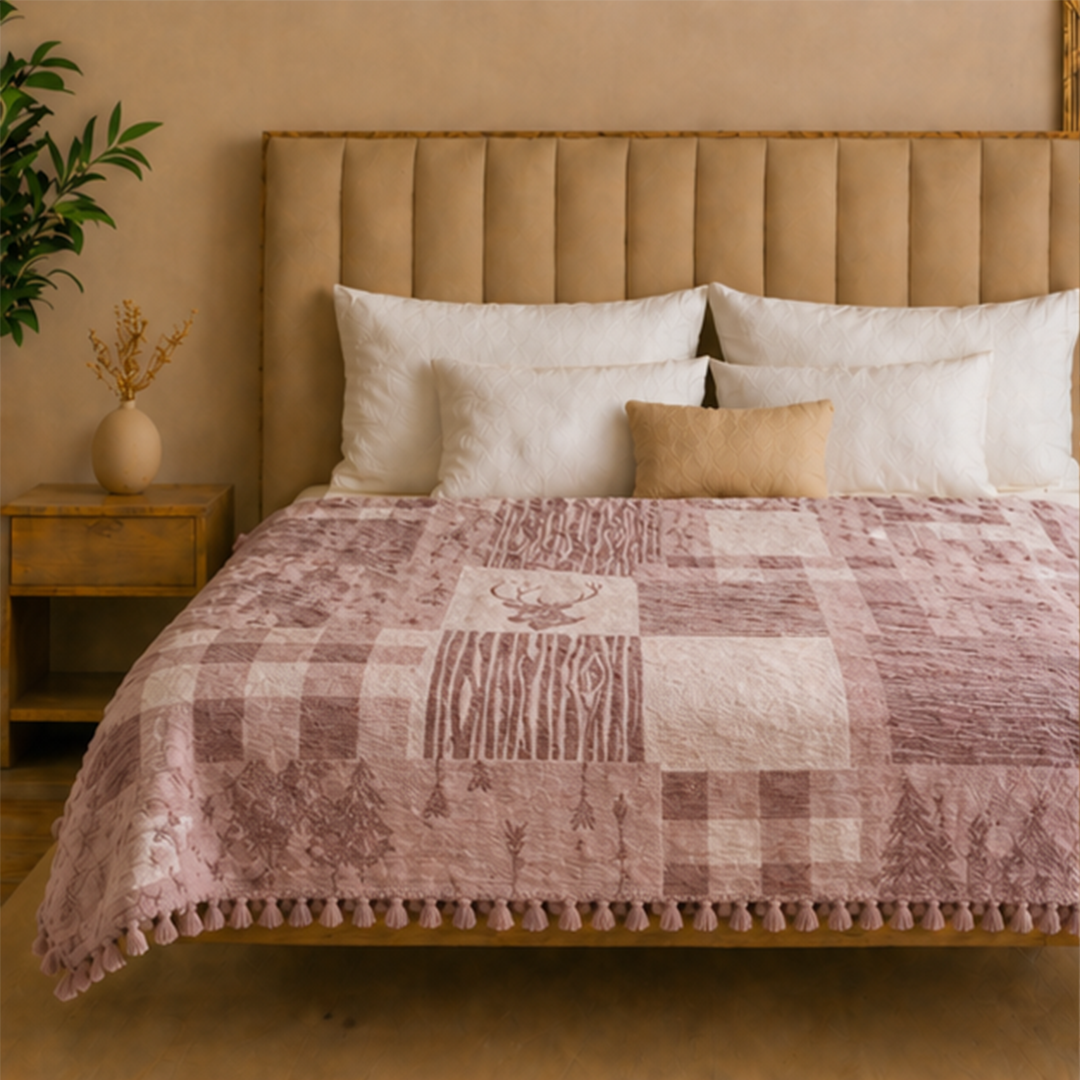 100% cotton coverlet ( 1 piece )