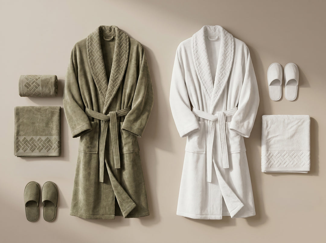 Nabilion double bathrobe set