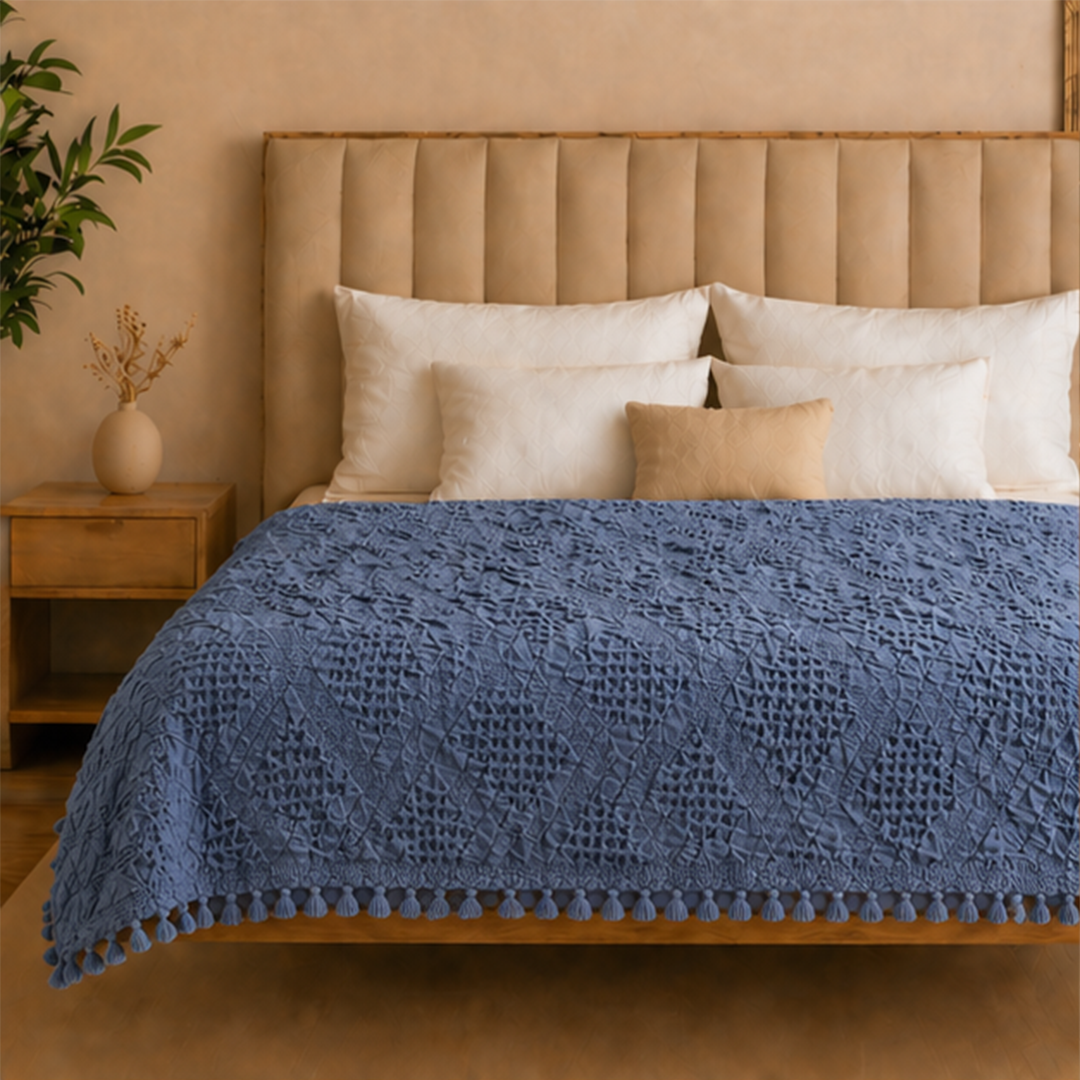 100% Cotton coverlet ( 1 piece )