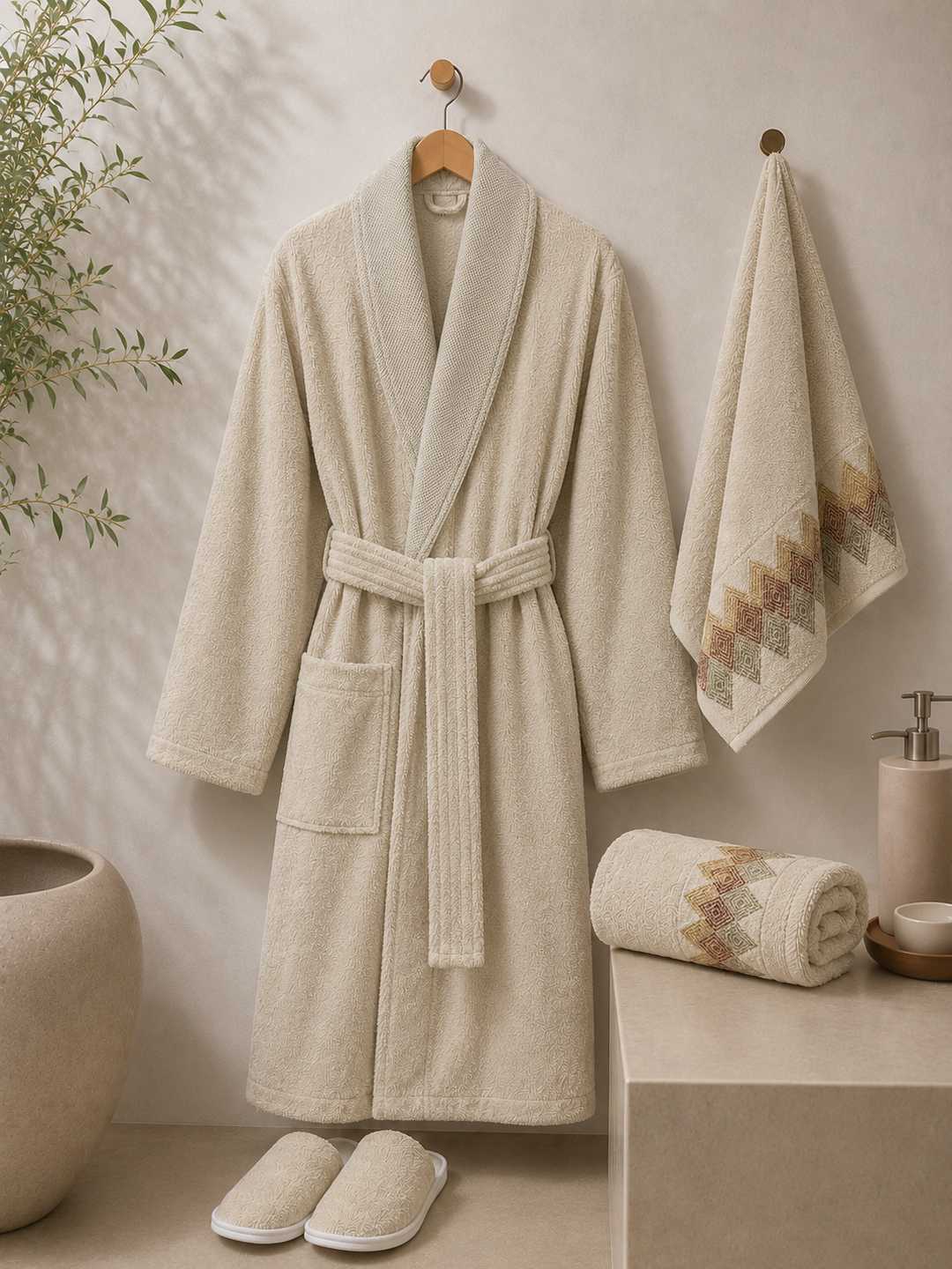 100% Single cotton bathrobe ( 5 peices )