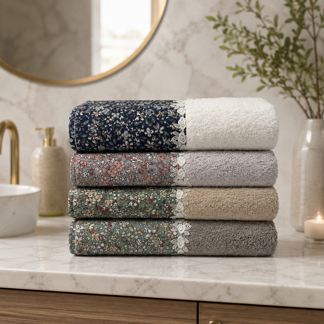 Gameela 100% cotton Bundle Towels ( 4 pieces ) 60*120