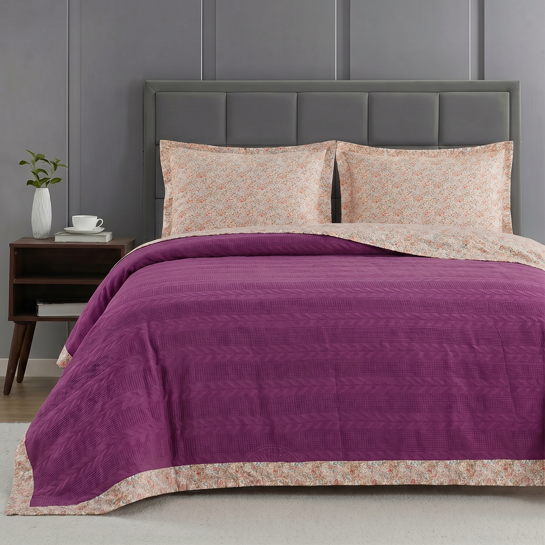 Capri cotton coverlet 3 pieces