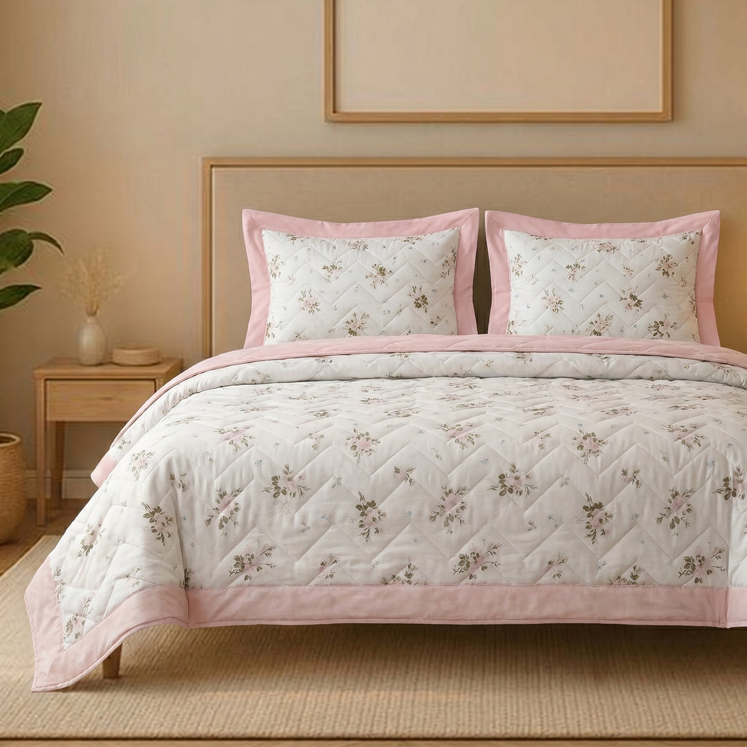 Dilara printed coverlet 3 pieces (summer duvit )