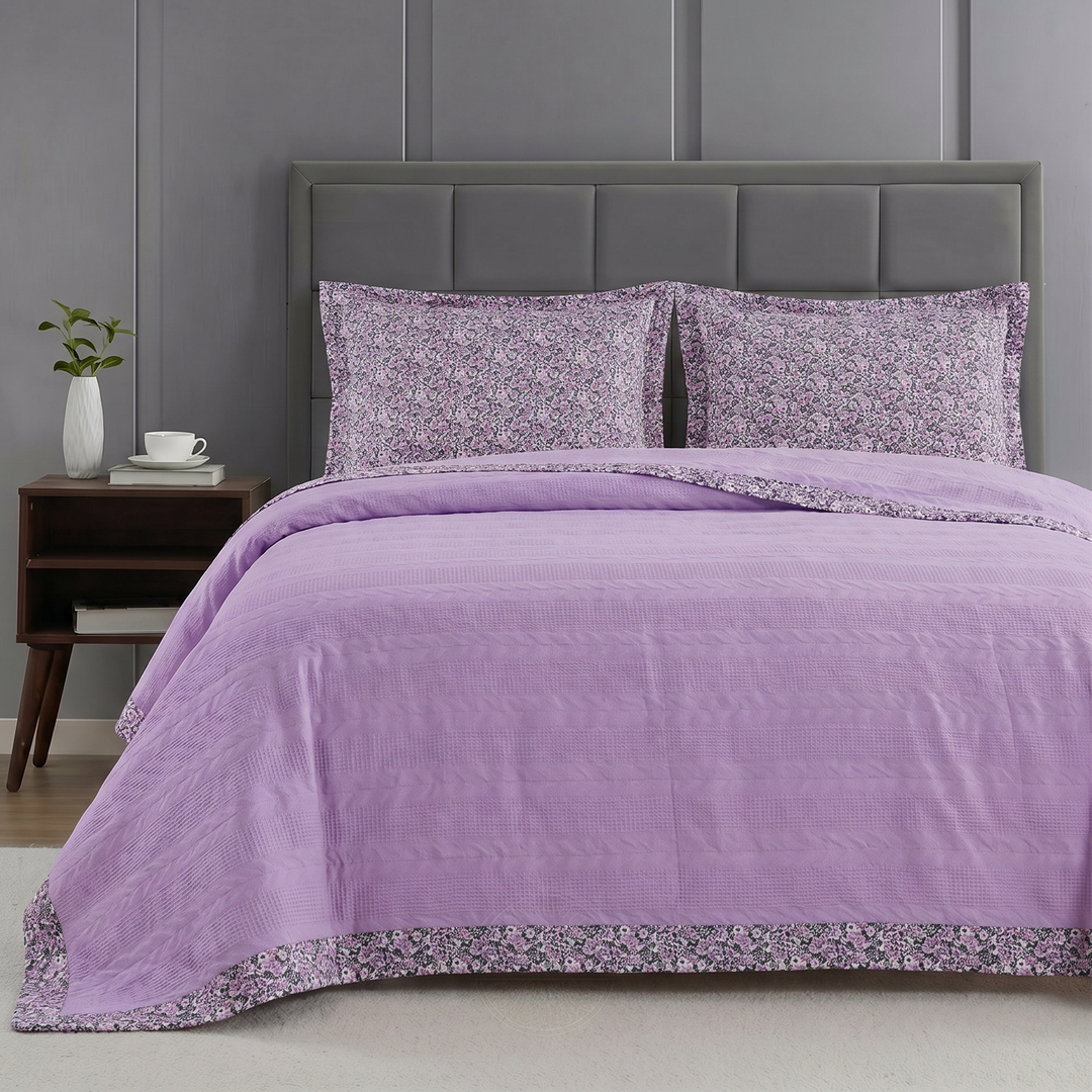 Capri cotton coverlet 3 pieces