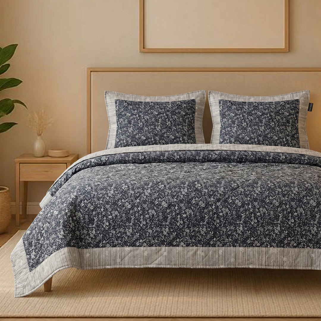 Dilara printed coverlet 3 pieces (summer duvit )