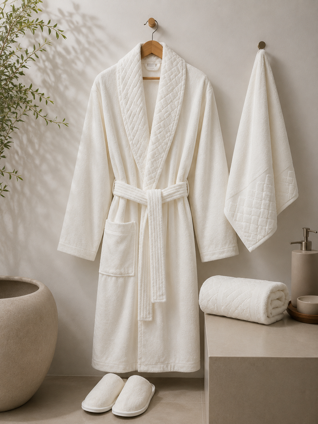100% Single cotton bathrobe ( 5 peices )