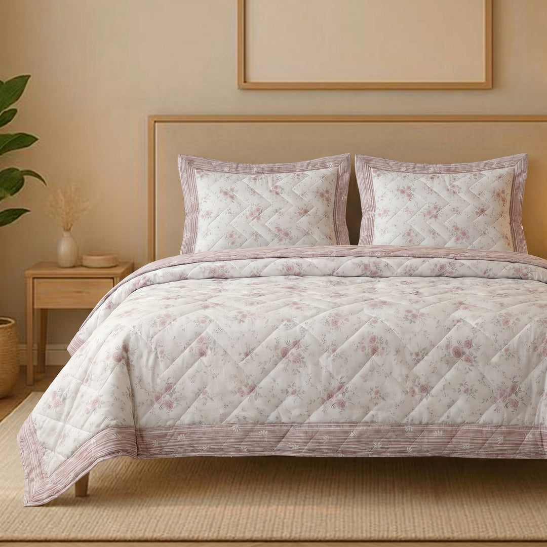Dilara printed coverlet 3 pieces (summer duvit )