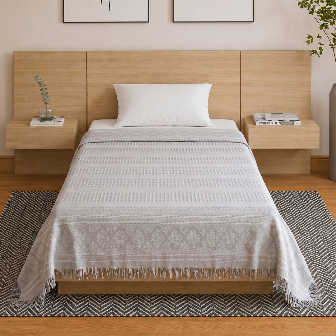 KAYA 100% cotton SINGLE COVERLET