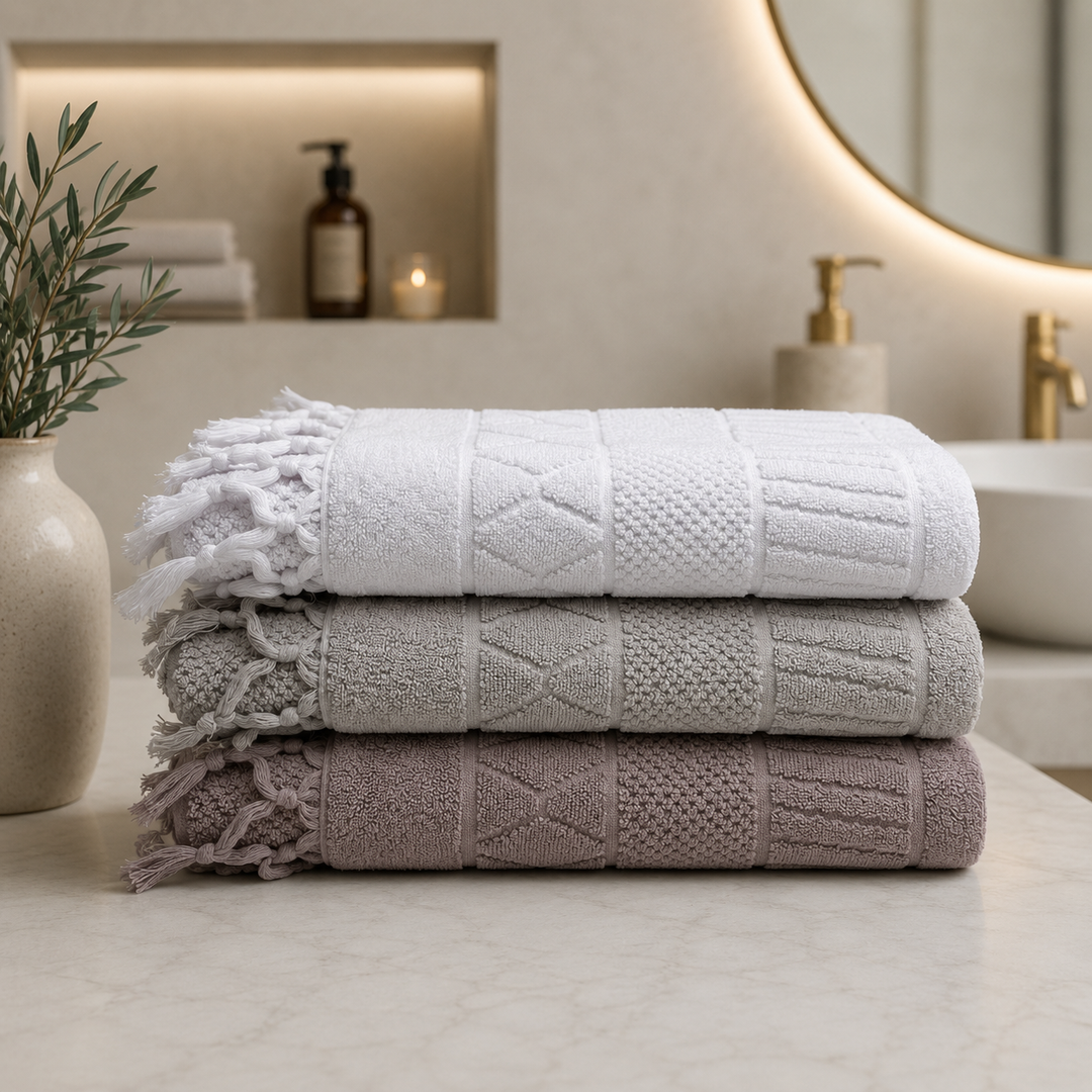 Turkish 100% cotton 3pcs bundle