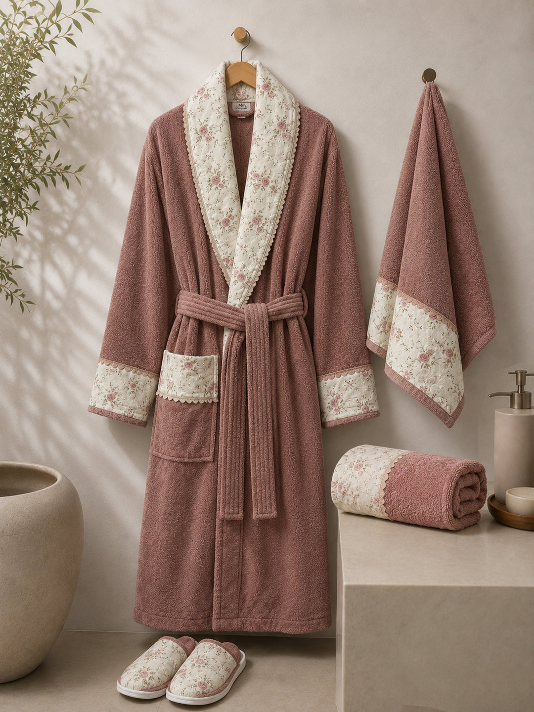 100% Single cotton bathrobe ( 5 peices )