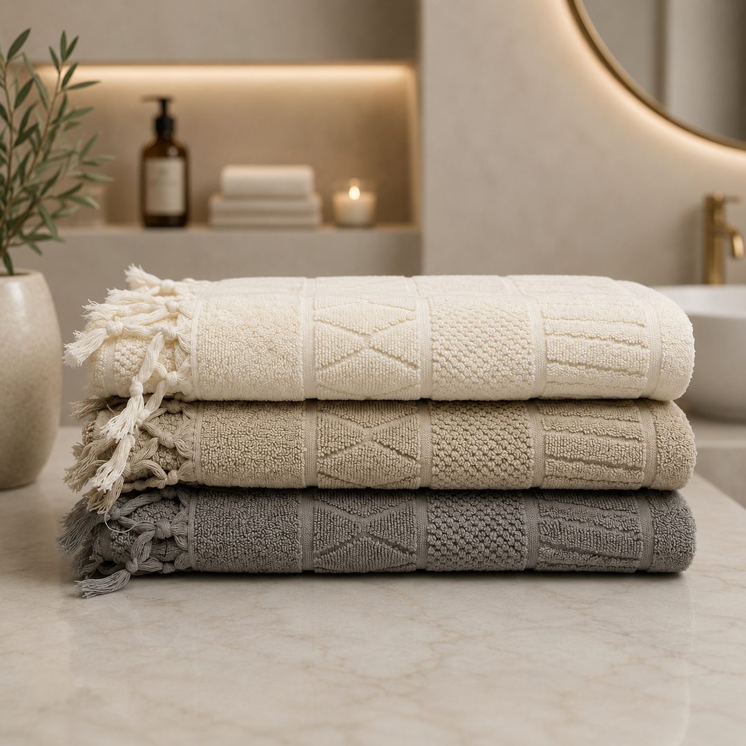 Turkish 100% cotton 3pcs bundle