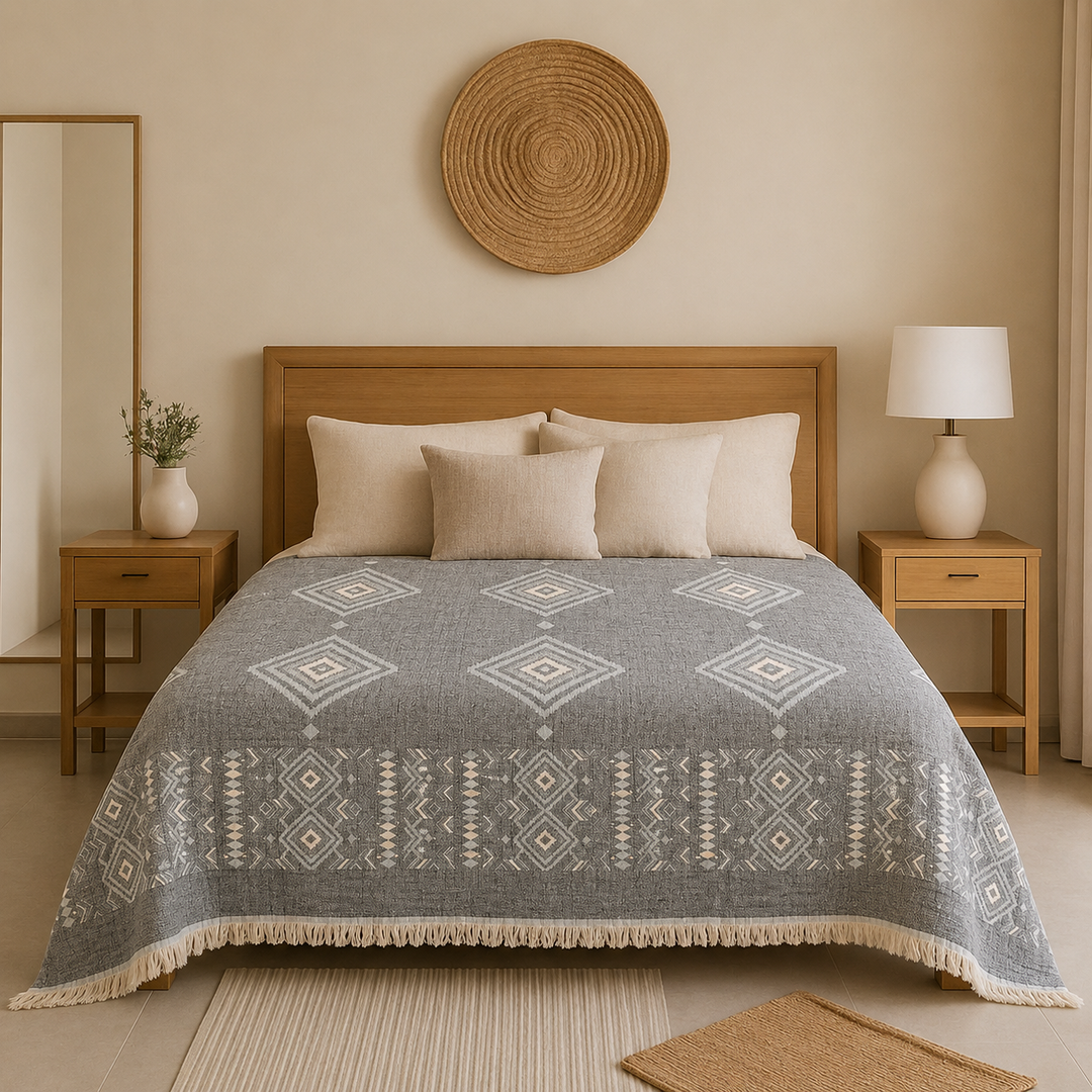 100% Cotton coverlet ( 1 piece )