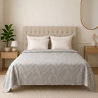 Dark Grey with Zigzag Geometric