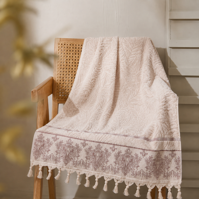 Saray 11 100% Cotton Half Bath Towel – 70×140 cm