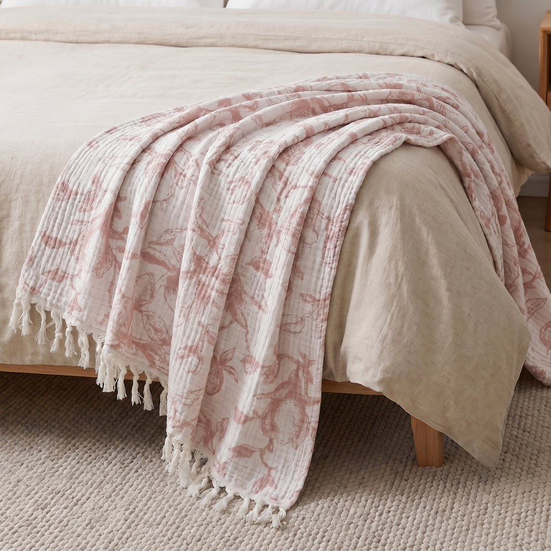 100% Cotton coverlet ( 1 piece )