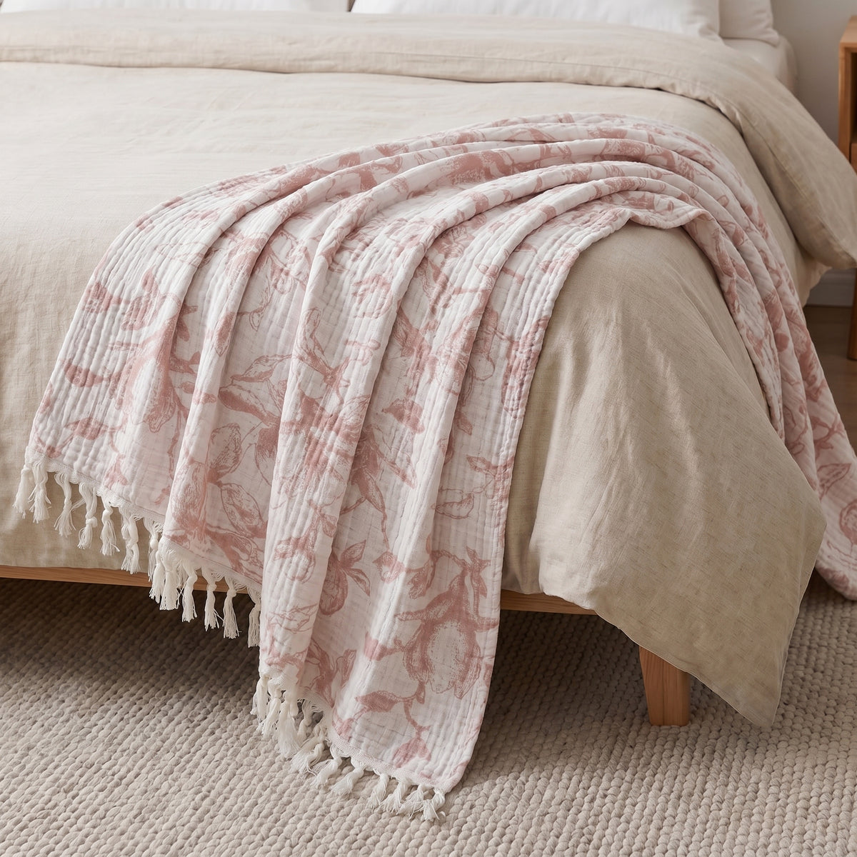 100% cotton coverlet ( 1 piece )
