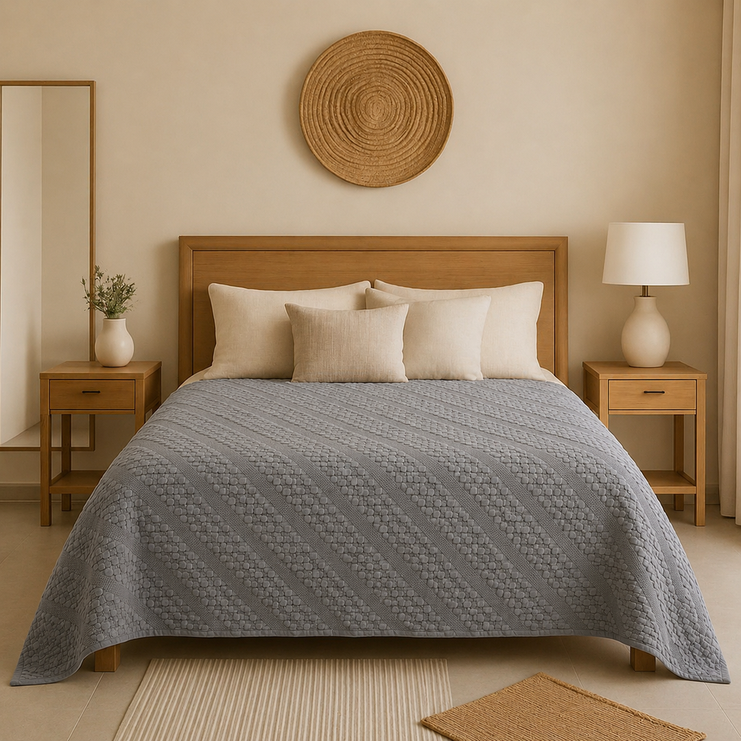 100% Cotton coverlet ( 1 piece )