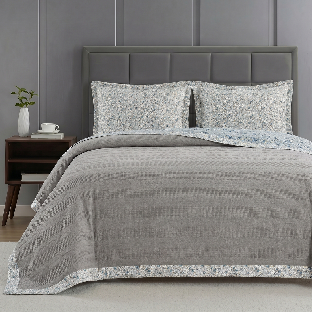 Capri cotton coverlet 3 pieces