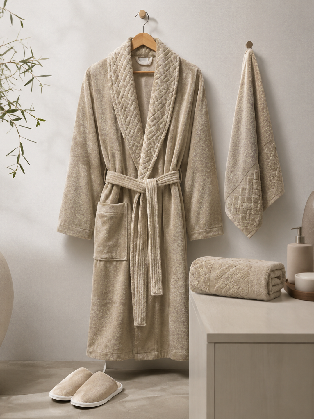 100% Single cotton bathrobe ( 5 peices )