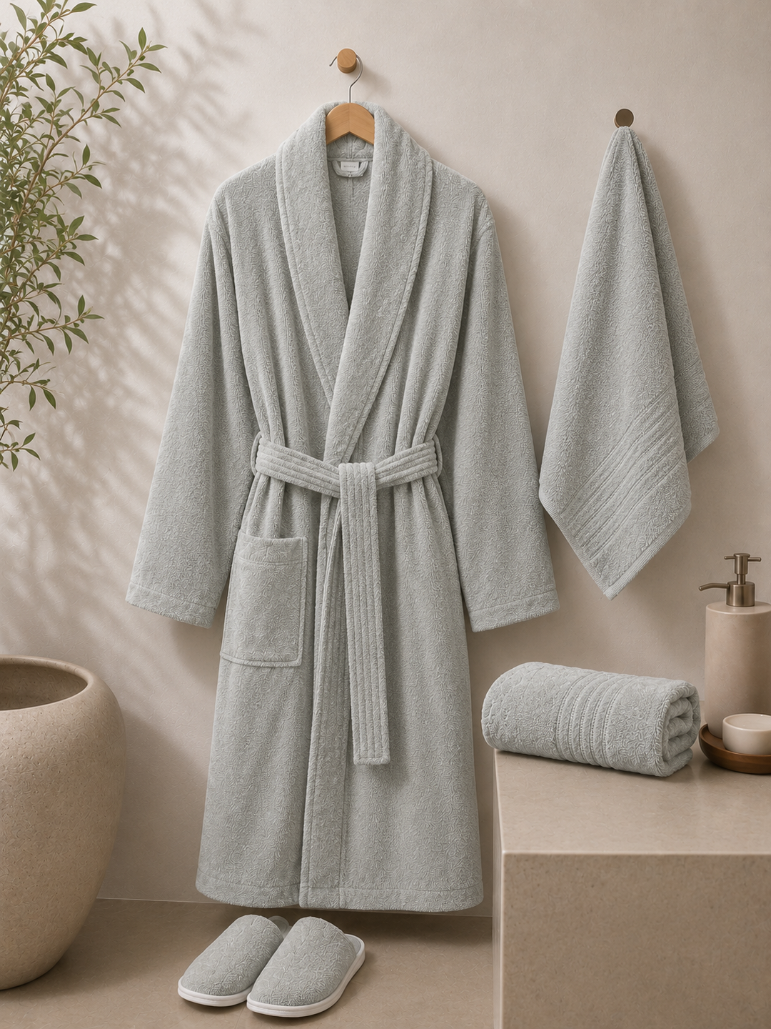 100% Single cotton bathrobe ( 5 peices )