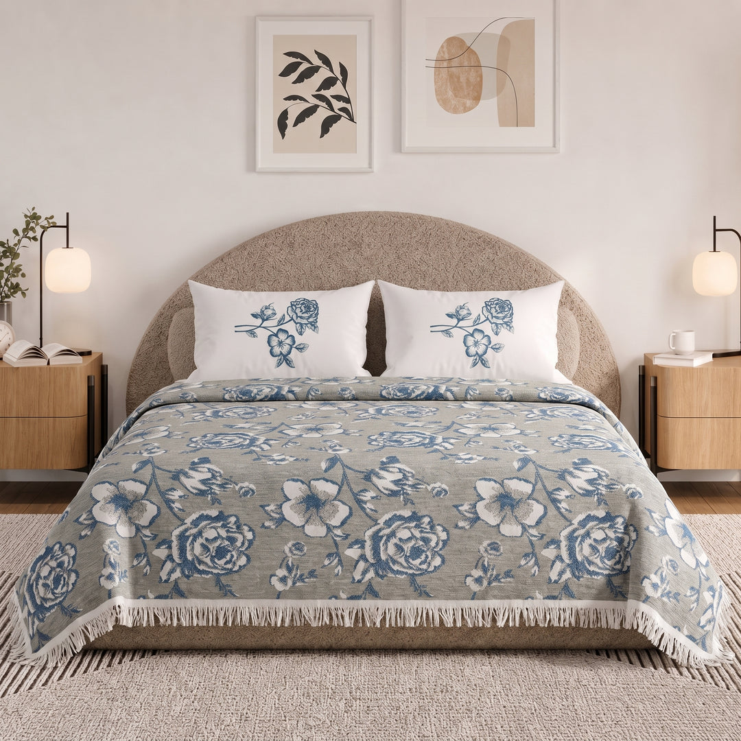 Jory 100% Pure Cotton Bed Cover 3pcs