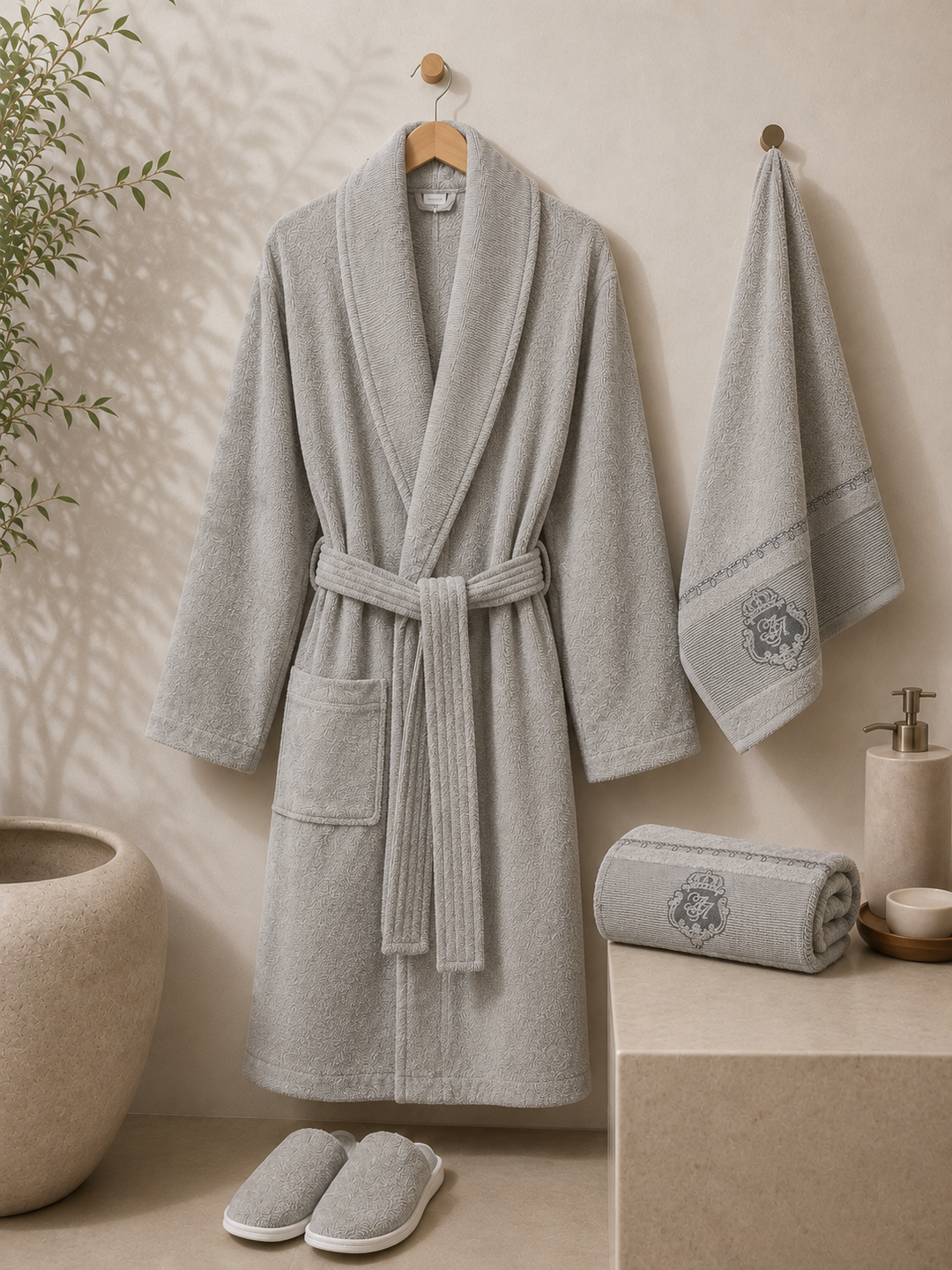 100% Single cotton bathrobe ( 5 peices )