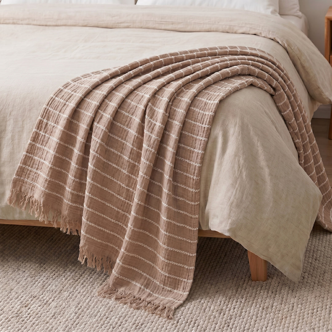 100% Cotton coverlet ( 1 piece )