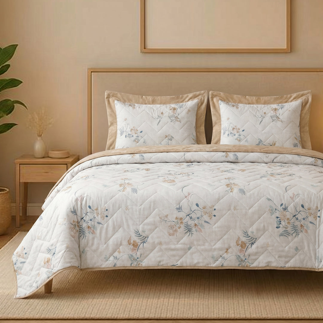 Dilara printed coverlet 3 pieces (summer duvit )