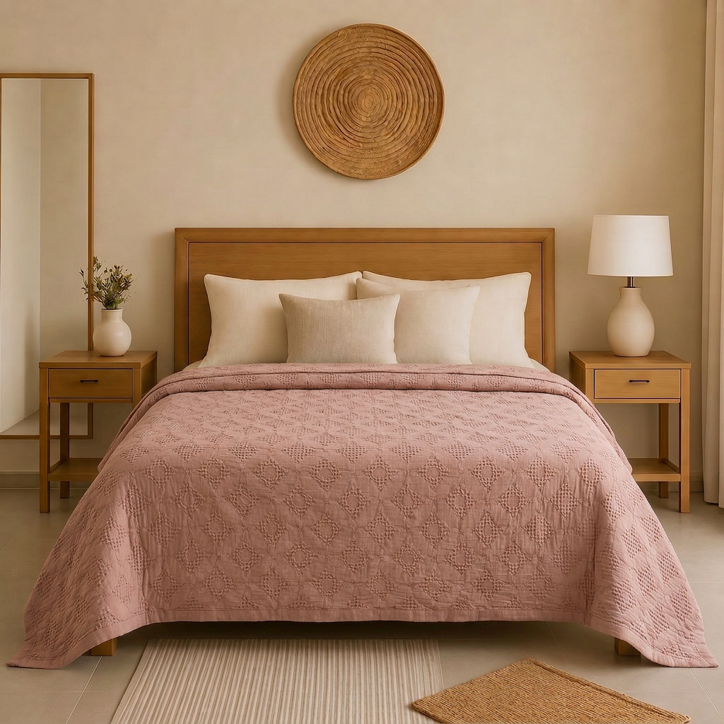 100% Cotton coverlet