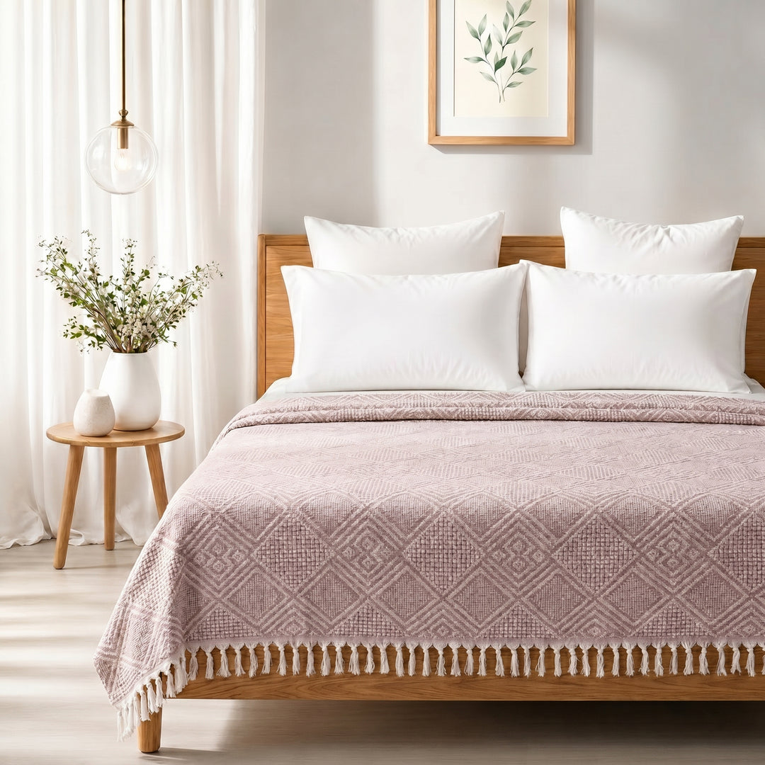 100% Pure Cotton Bed Cover