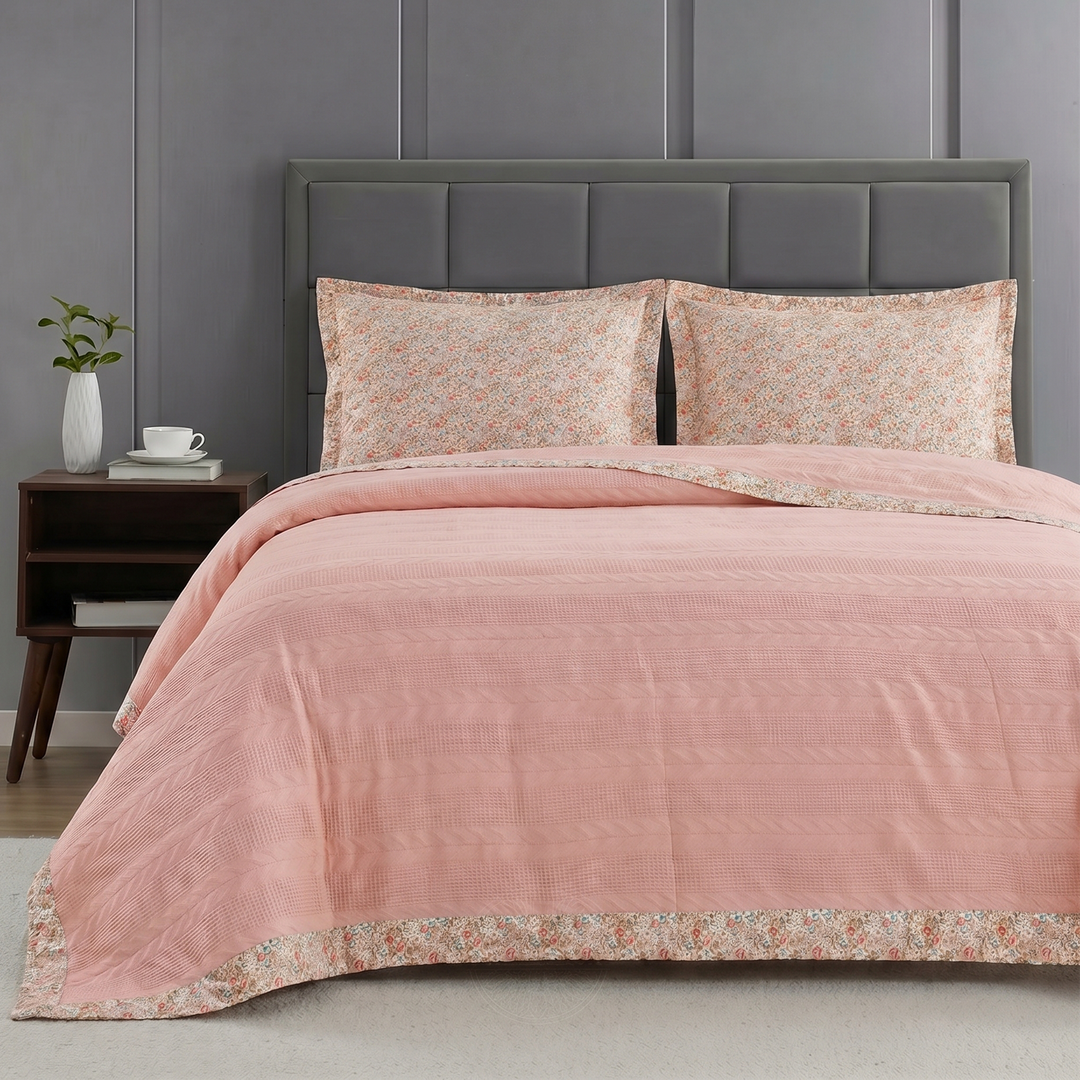 Capri cotton coverlet 3 pieces