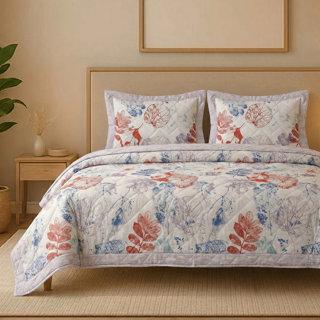 Dilara printed coverlet 3 pieces (summer duvit )