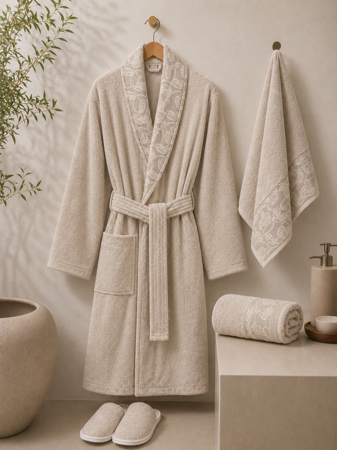 100% Single cotton bathrobe ( 5 peices )