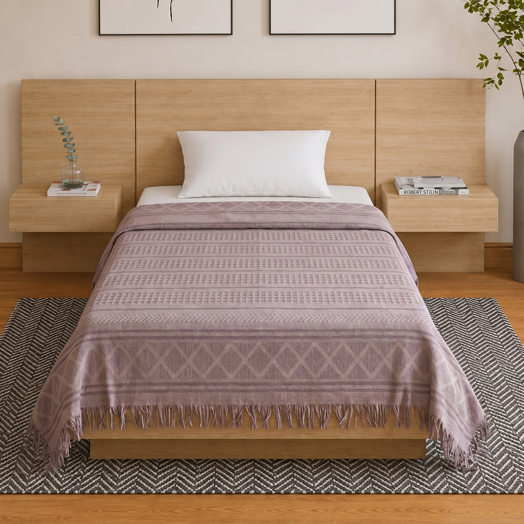 KAYA 100% cotton SINGLE COVERLET