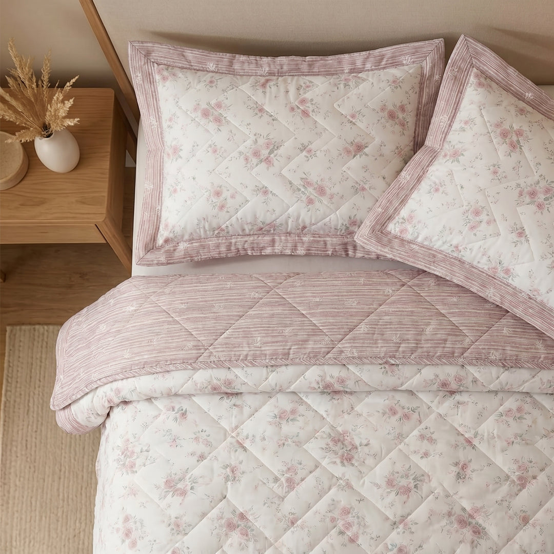 Dilara printed coverlet 3 pieces (summer duvit )