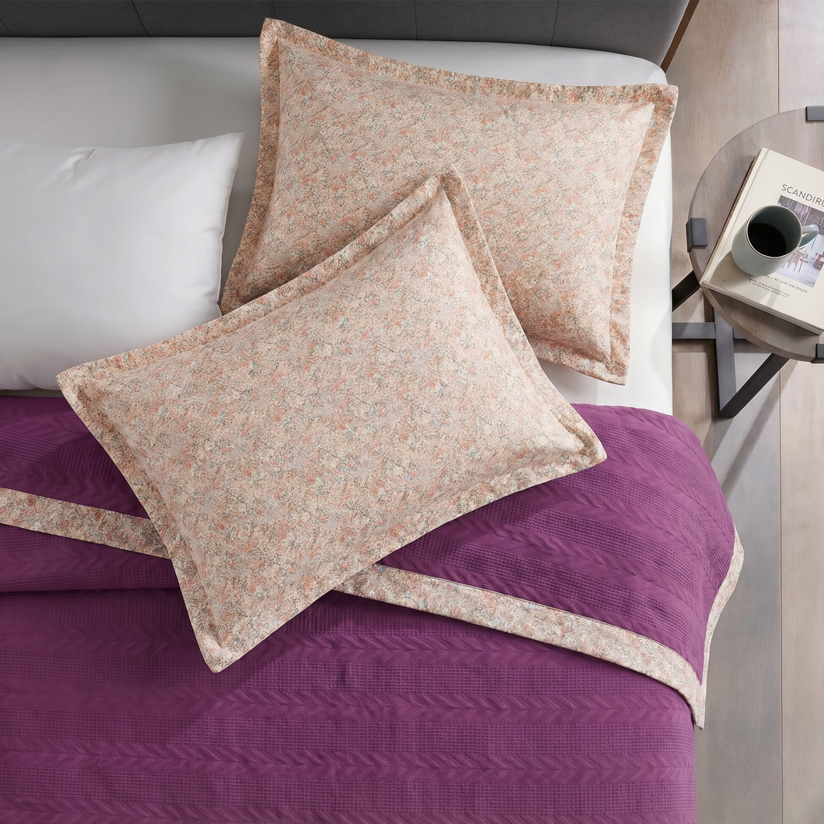 Capri cotton coverlet 3 pieces