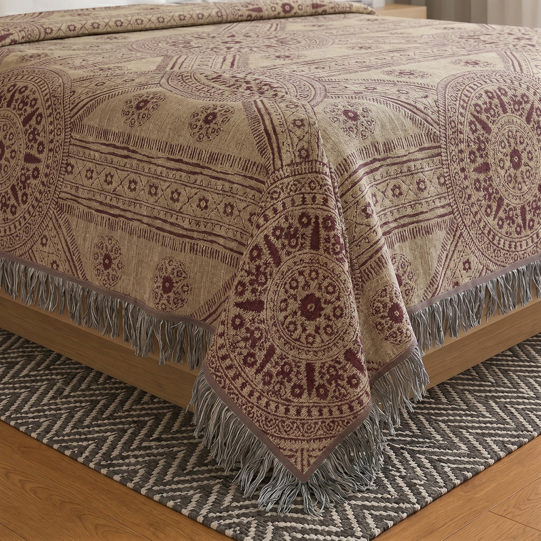 Harmony 100 % cotton single coverlet