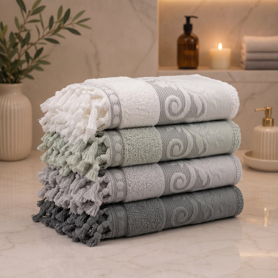 V08 100% cotton 4pcs bundle
