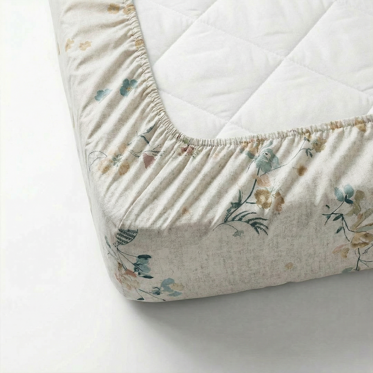 Dahab fitted printed bed sheet 3 pieces (180*200)