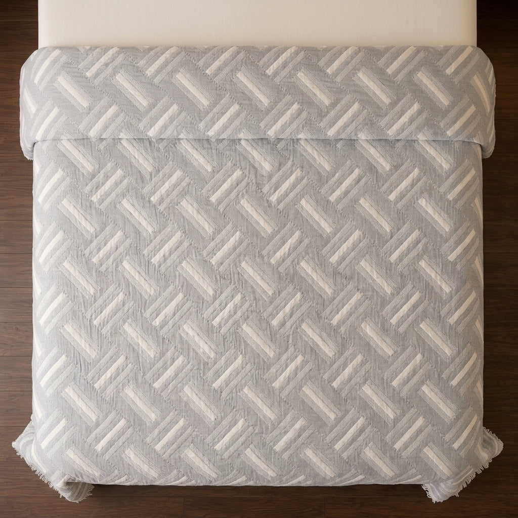 Greena  Double-Faced coverlet - 100% EGYPTIAN COTTON