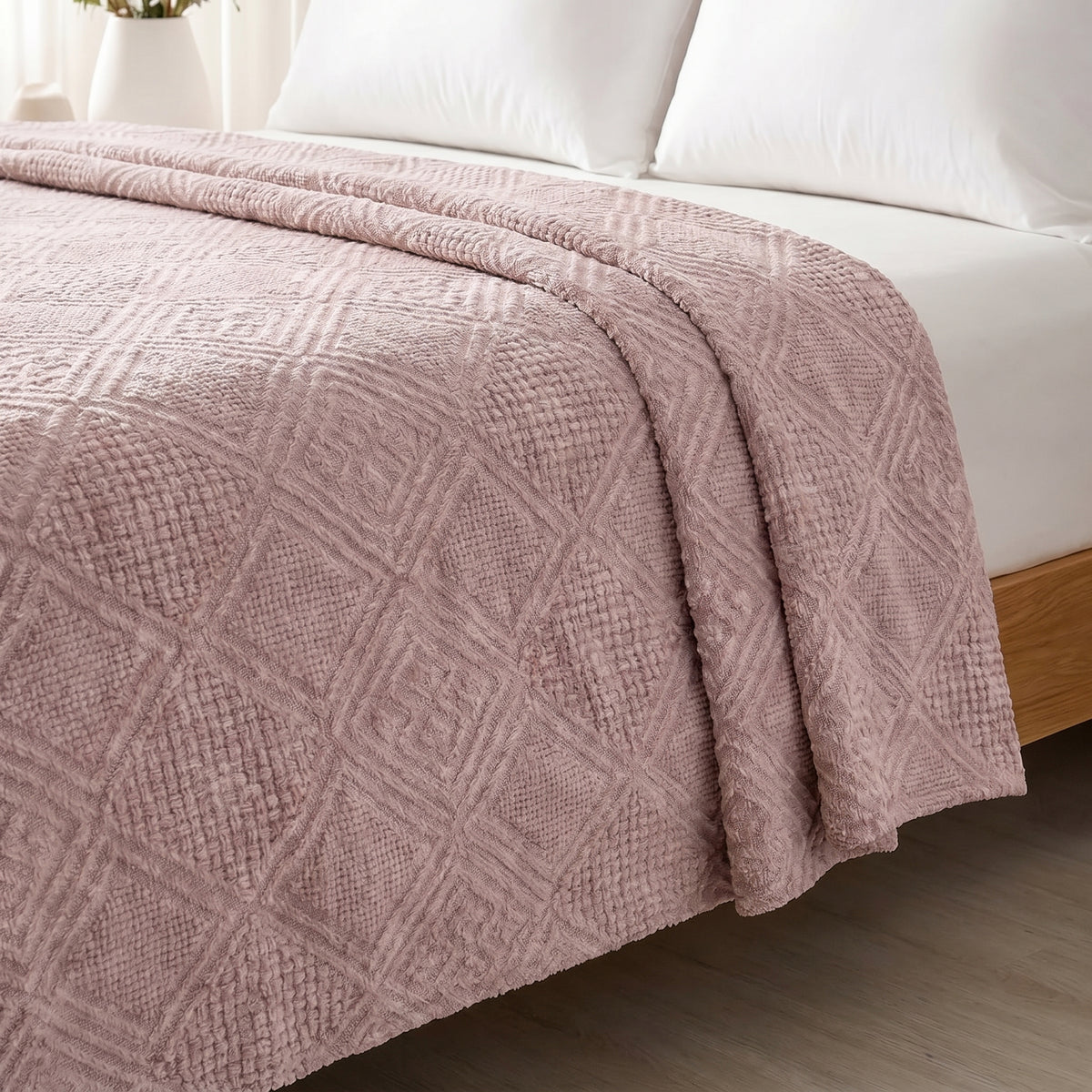 100% pure cotton bed cover